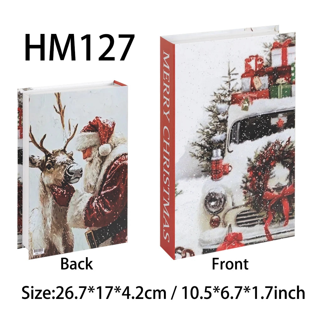 Christmas Series Fake Books Decoration Living Room Aesthetics Prop Books Decorations Interior Coffee Table Ornaments Additional