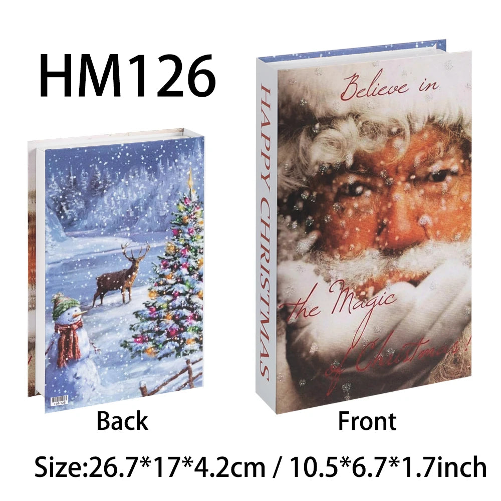 Christmas Series Fake Books Decoration Living Room Aesthetics Prop Books Decorations Interior Coffee Table Ornaments Additional