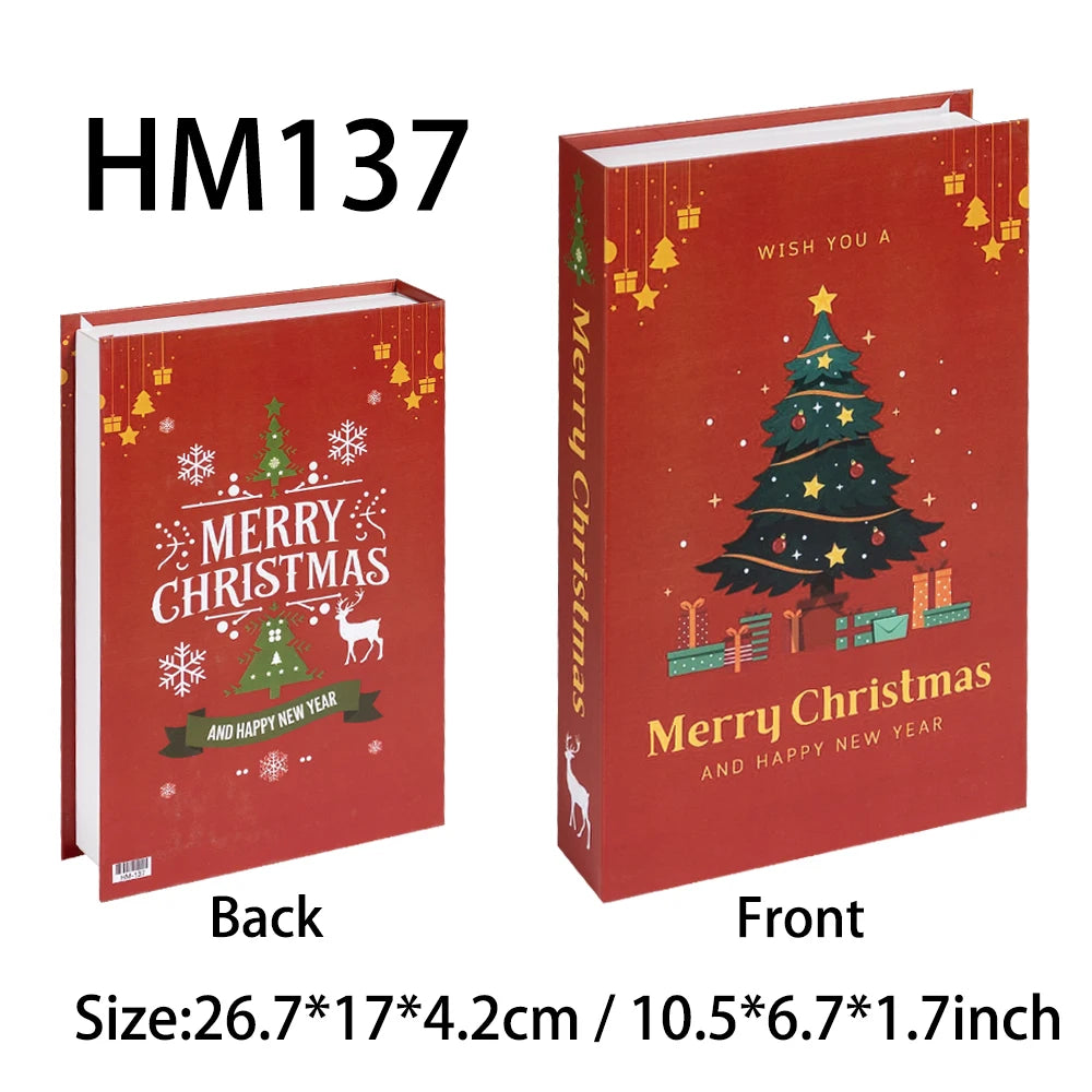 Christmas Series Fake Books Decoration Living Room Aesthetics Prop Books Decorations Interior Coffee Table Ornaments Additional