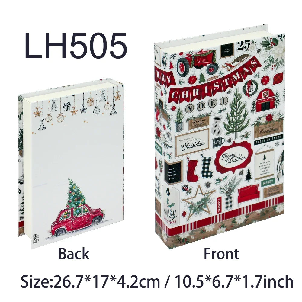 Christmas Series Fake Books Decoration Living Room Aesthetics Prop Books Decorations Interior Coffee Table Ornaments Additional