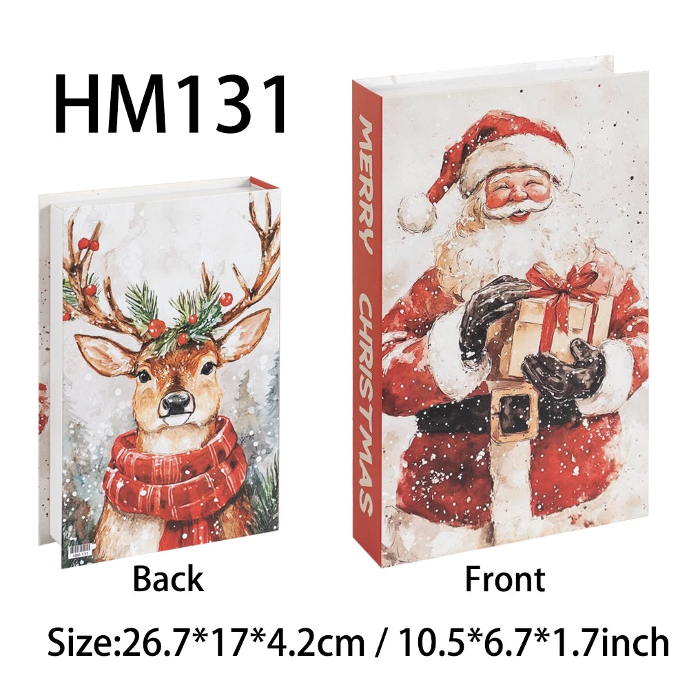Christmas Series Fake Books Decoration Living Room Aesthetics Prop Books Decorations Interior Coffee Table Ornaments Additional