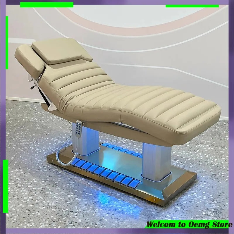 Professional Electric Massage Table Portable Long Modern Bed Massage Table King Size Cama Para Masajes Hairdressing Furniture