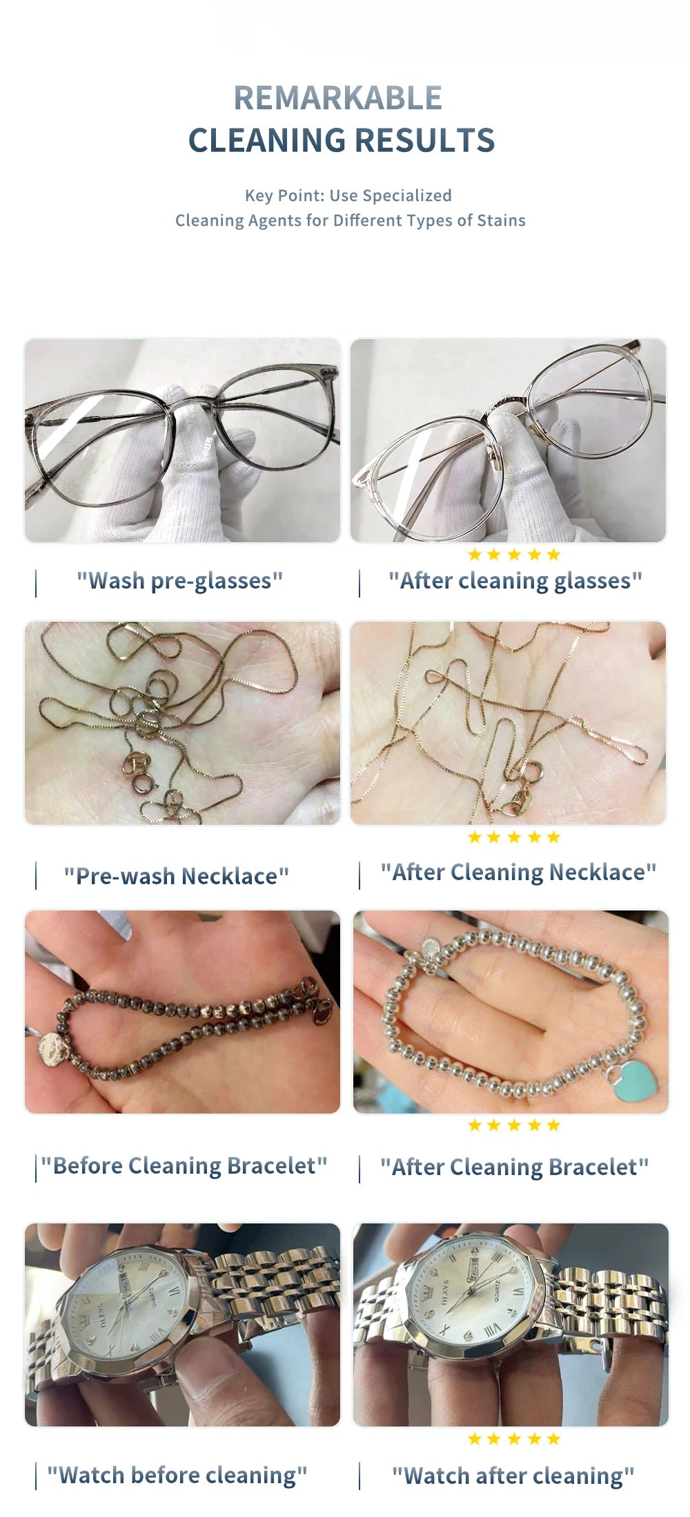 800ml Household Digital Ultrasonic Cleaner 60W Stainless Steel Bath 110V 220V Degas Ultrasound Washing for Watches Jewelry