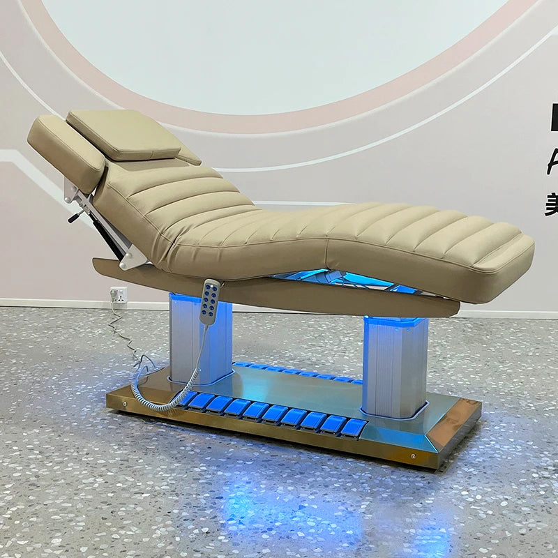 Professional Electric Massage Table Portable Long Modern Bed Massage Table King Size Cama Para Masajes Hairdressing Furniture