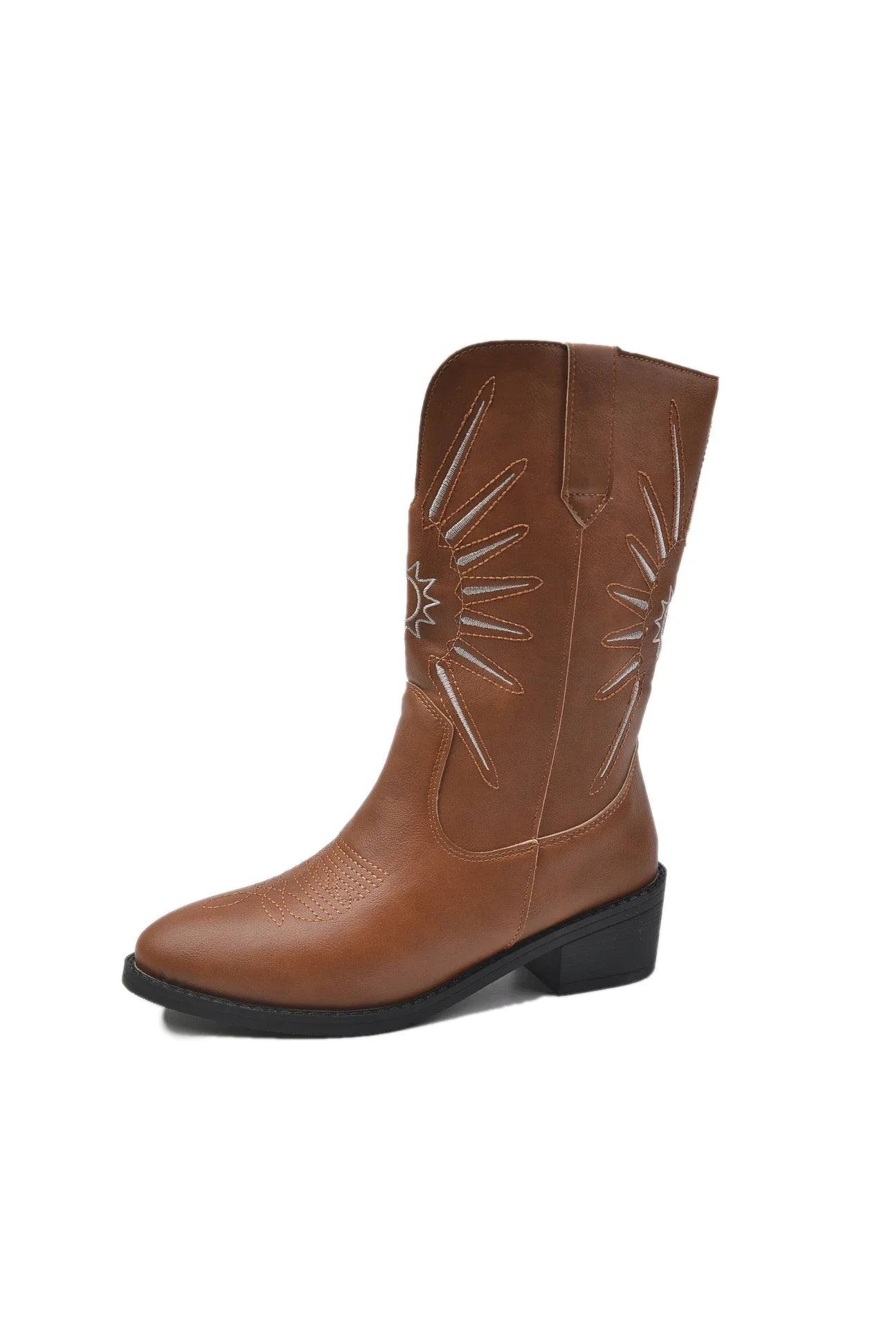 Women Ankle Boots Fashion Shoes Mid Heels Casual New 2024 Winter Sexy Women Boots Party Designer Elegant Pumps Chaussures Femme