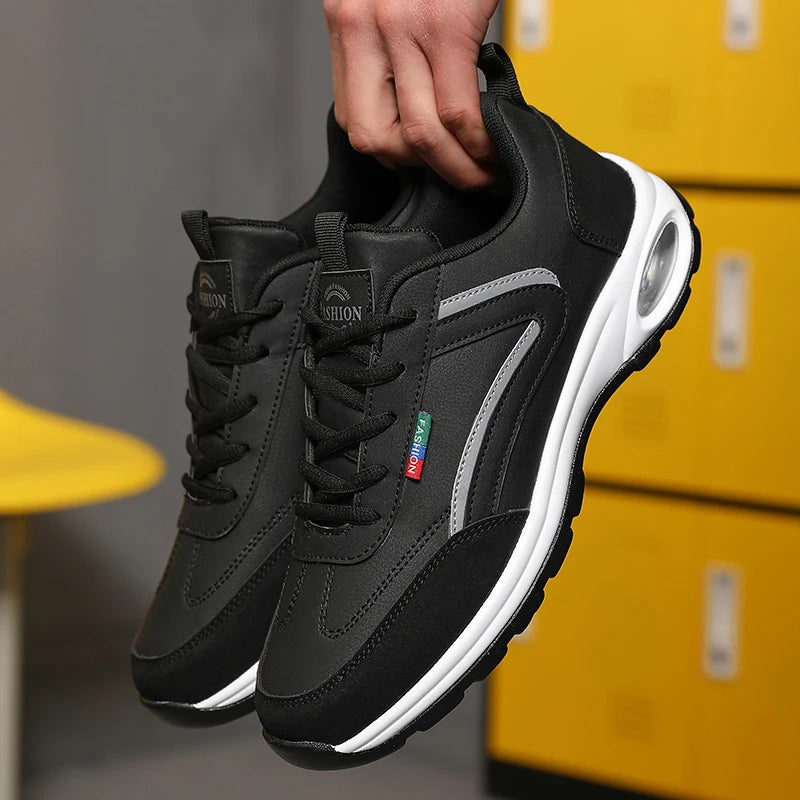 Men's High End Trendy Shoes Fashionable Comfortable Design Luxury Brand Thick Soled Shoes Comfortable Breathable Casual Sneakers