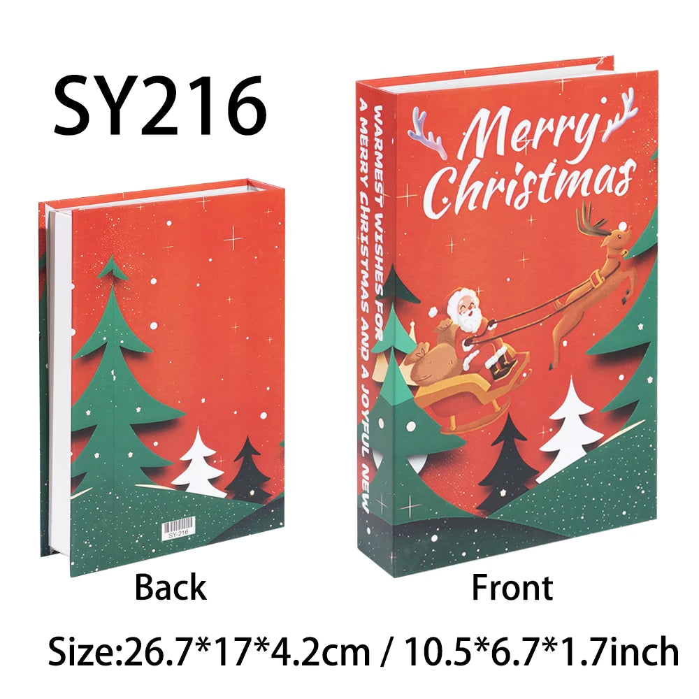 Christmas Series Fake Books Decoration Living Room Aesthetics Prop Books Decorations Interior Coffee Table Ornaments Additional