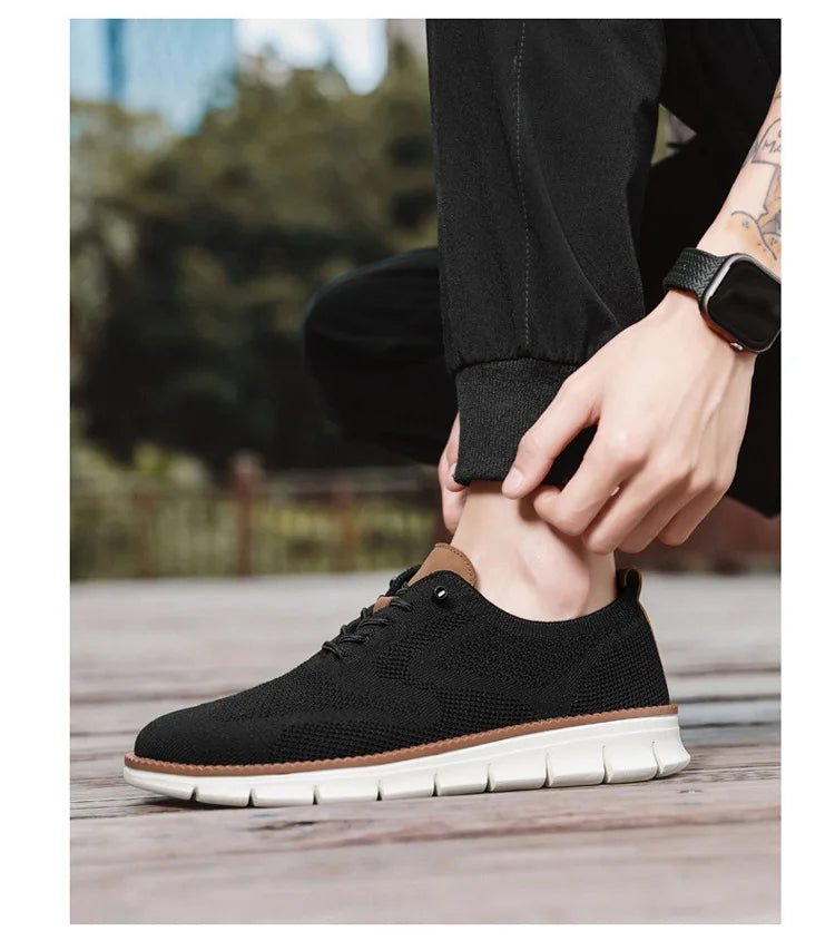 Men Casual Shoes Fashion Formal Business Urban Shoes for Male Non Slip Dress Sneakers for Party Chaussures Pour Hommes Sneakers