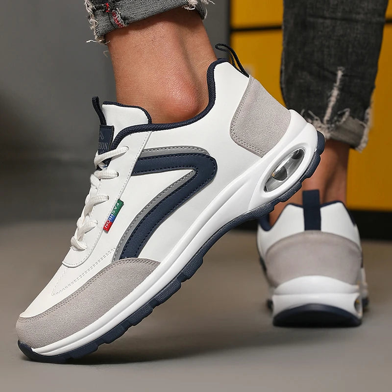 Men's High End Trendy Shoes Fashionable Comfortable Design Luxury Brand Thick Soled Shoes Comfortable Breathable Casual Sneakers