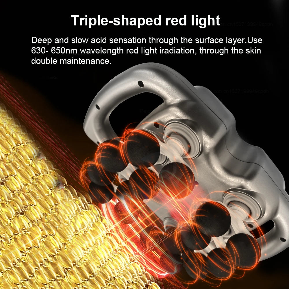 Fascia Gun Muscle Massager Gun Professional Fascia Massage Gun Electric High Frequency Back Neck Shoulder Waist Massage Machine