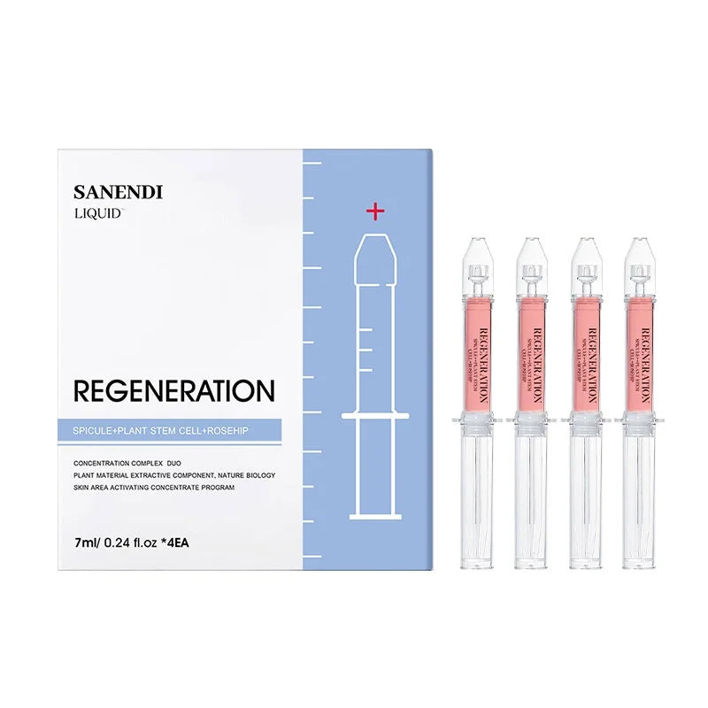 ✨ SANENDI Exosome Microneedle – Coffret Soin Réparateur (4×7 ml)