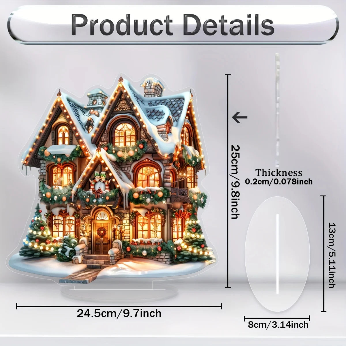 1 piece of Christmas gift, festival decoration, bohemian style, multi-functional desktop decoration suitable for bedroom.