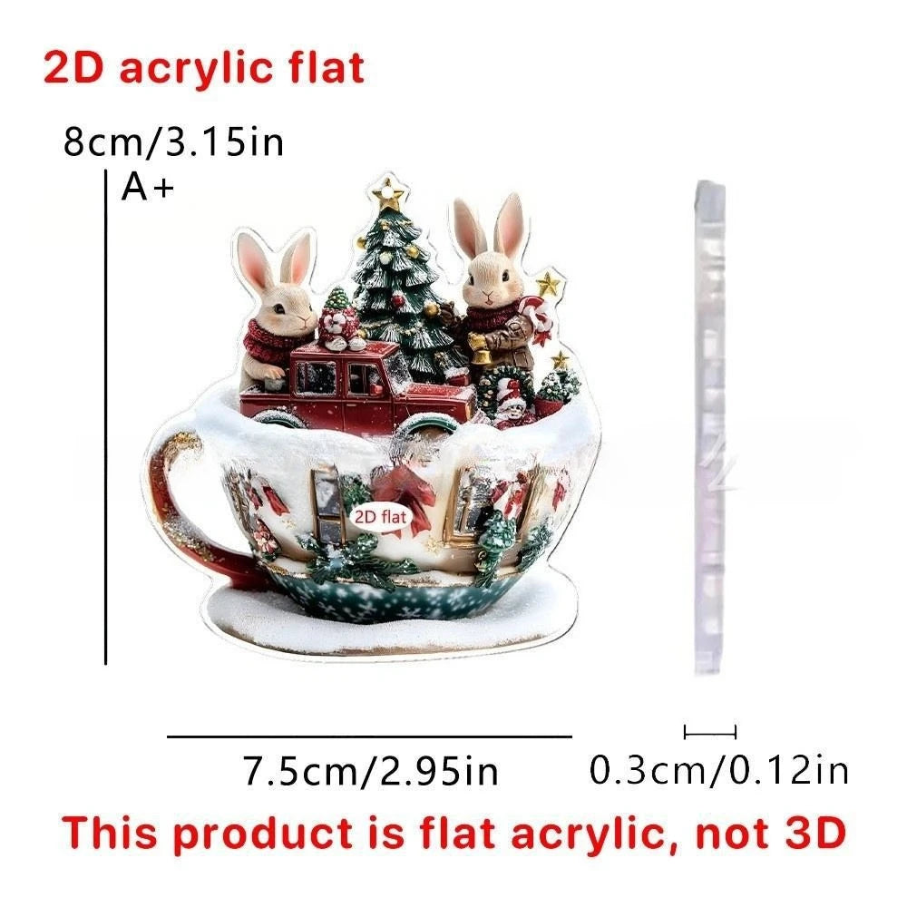 New Year's decor New Year's decorations for home Christmas tree decoration pendants Green plant decorations,home furnishings