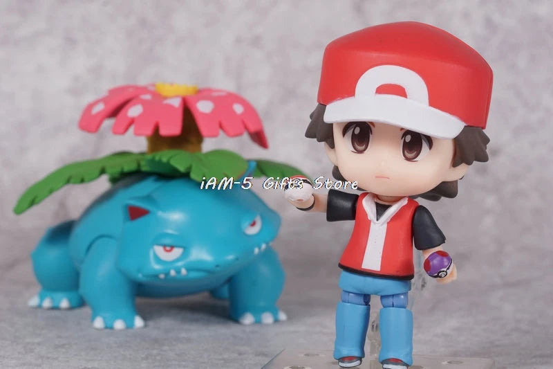 Pokemon PVC Action Figures Poke Ash Ketchum Trainers 425# Bulbasaur Squirtle Charmande pokemon Toys Cute Brinquedos Christmas