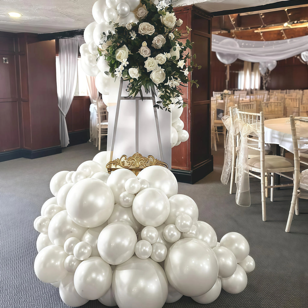 Pearl White,Balloon Arch Kit,Wedding,Birthday Party,Anniversary,Bridal Gift Party,Christmas,Retirement,Proposal,Decoration