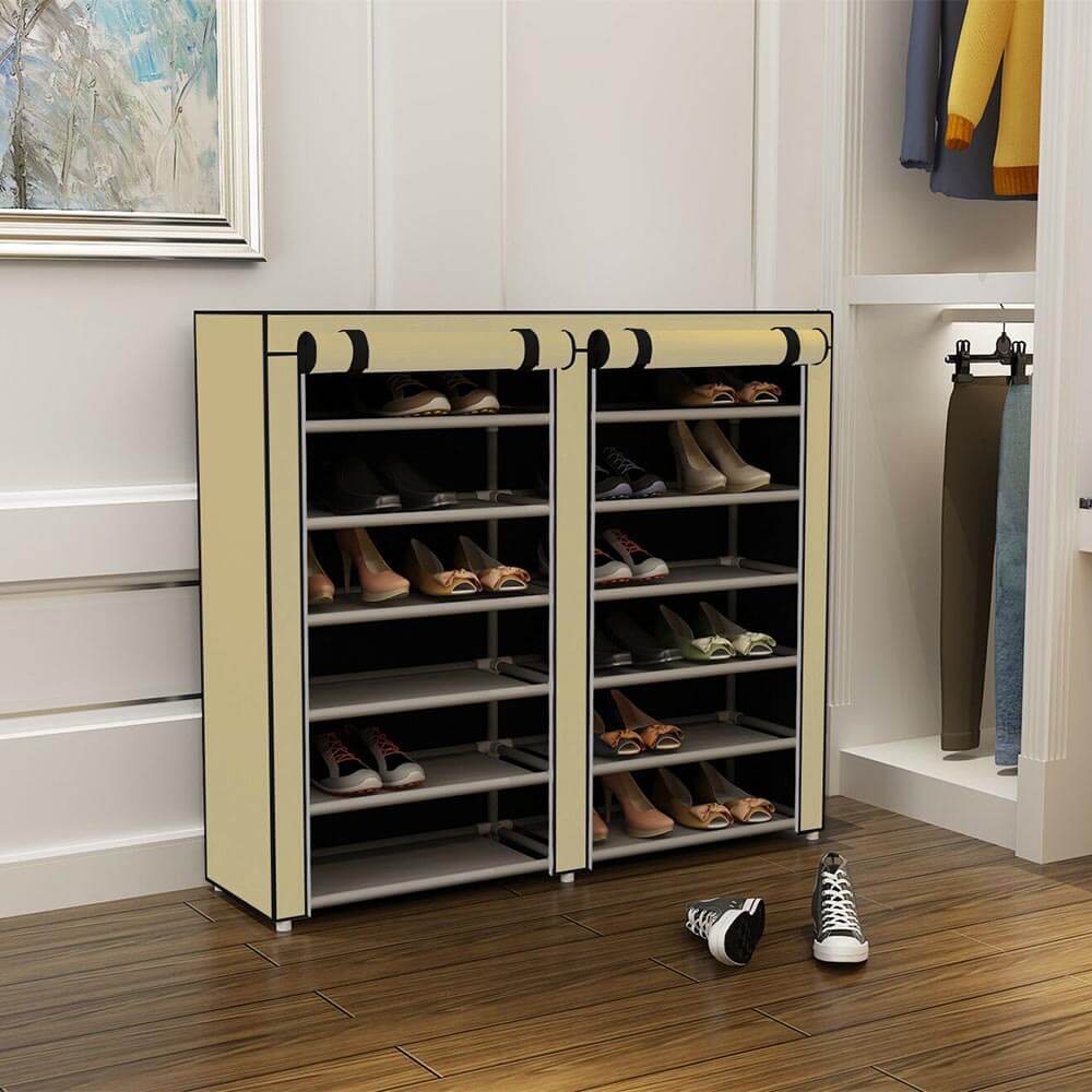 Mobil cipőtároló szekrény 4 színben-bézs