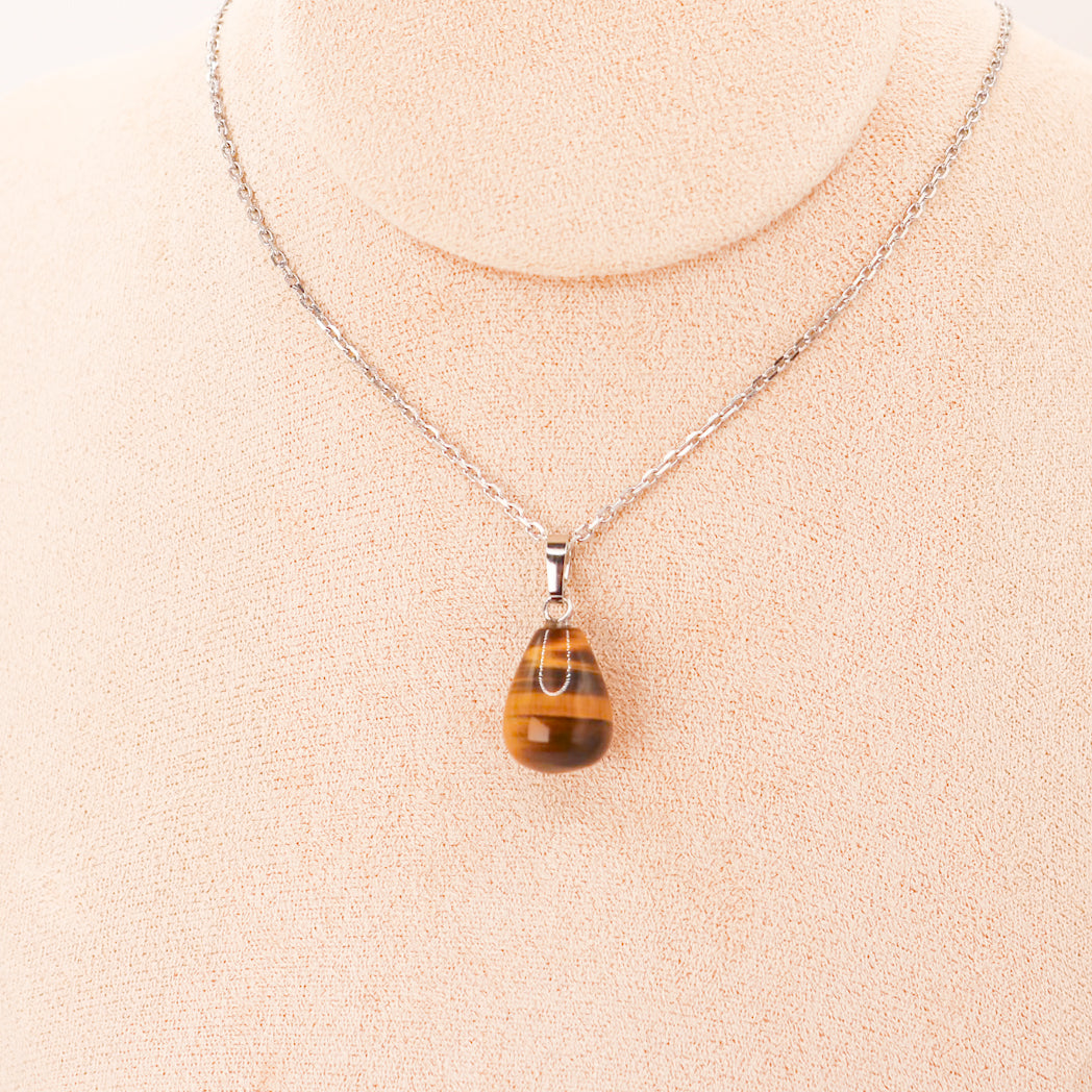 Tiger Eye Drop Pendant