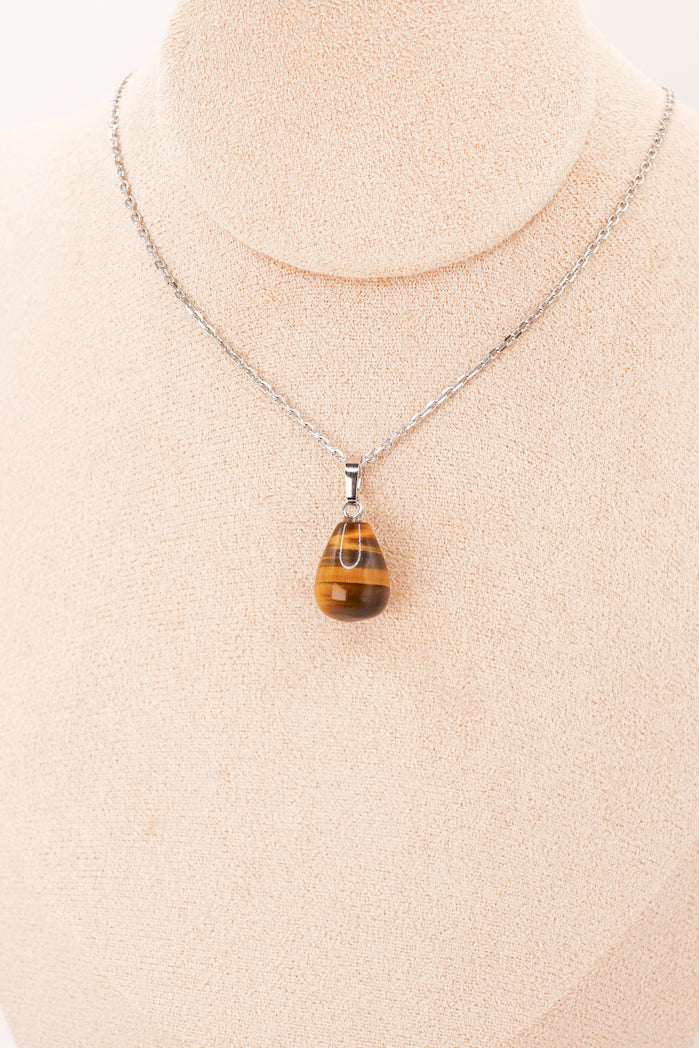 Tiger Eye Drop Pendant