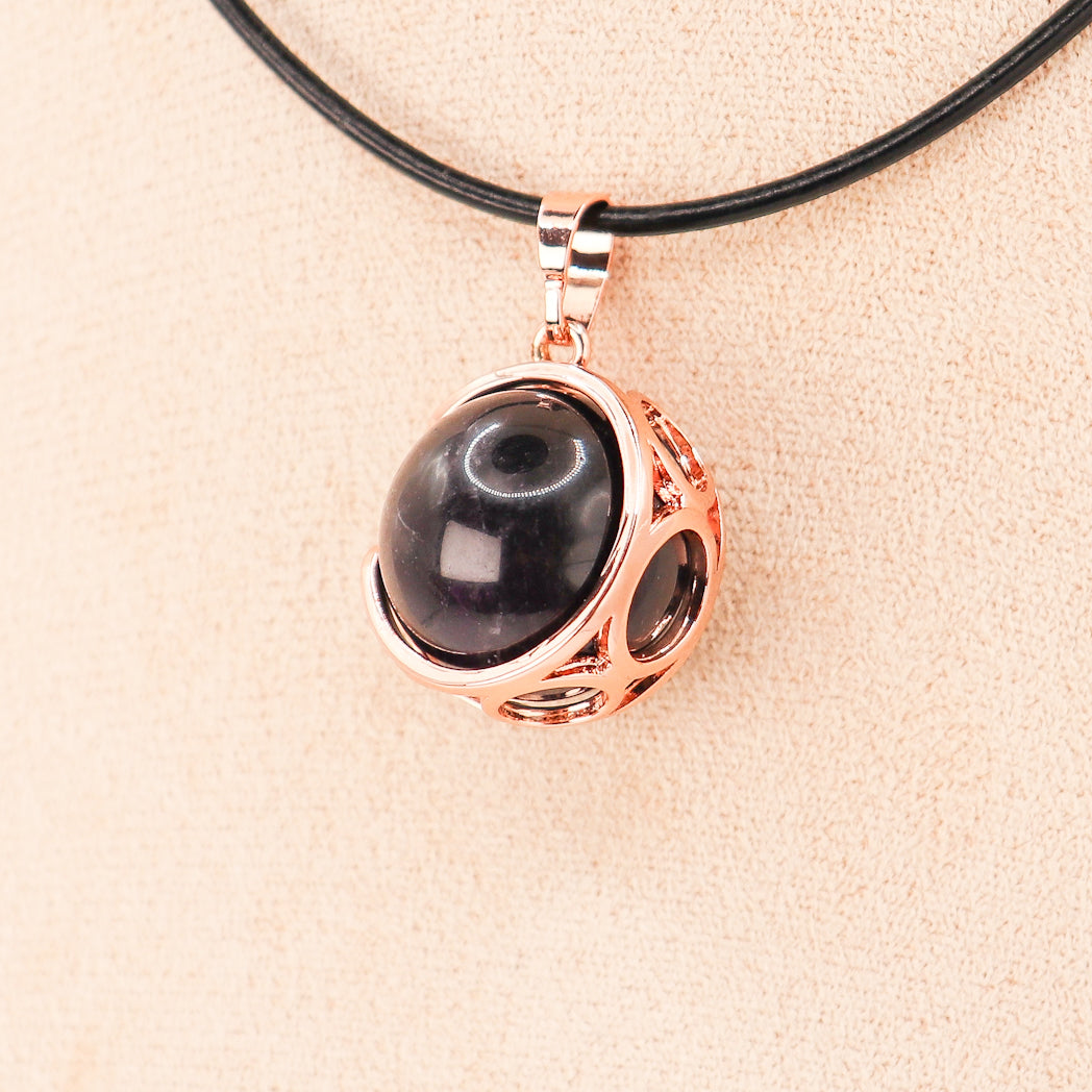 Pendant | Amethyst Moon Sphere