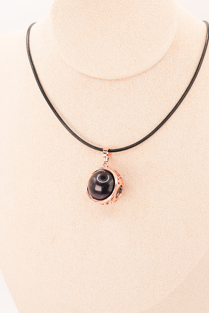 Pendant | Amethyst Moon Sphere