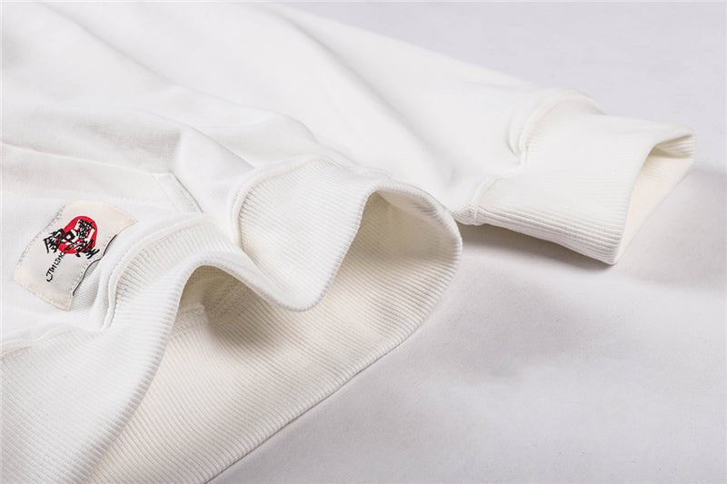 Chinese Style Top Men Carp Koi Embroidered Print Hooded Sweatshirts Hoodies Harajuku Hip Hop Pullover Hoodie Streetwear