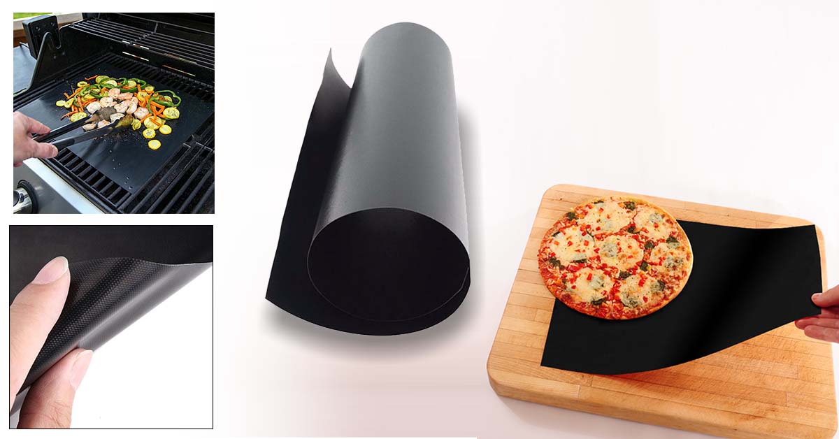 Nepriľnavá teplovzdorná podložka do rúry