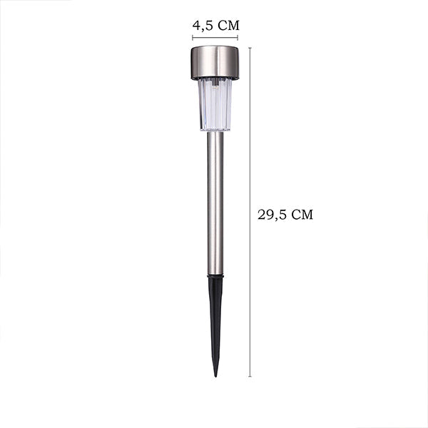 Leszúrható napelemes kerti lámpa, 10 db