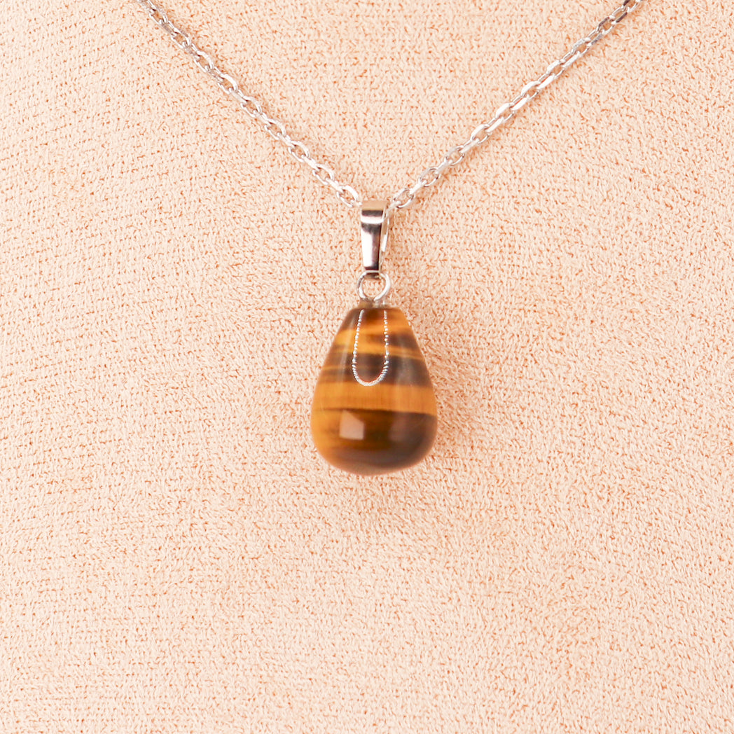 Tiger Eye Drop Pendant