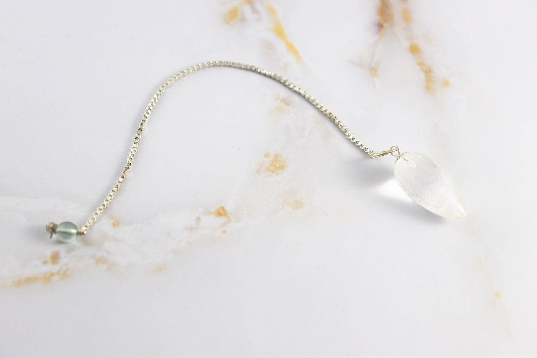 Goutte Pendulum - Rock crystal