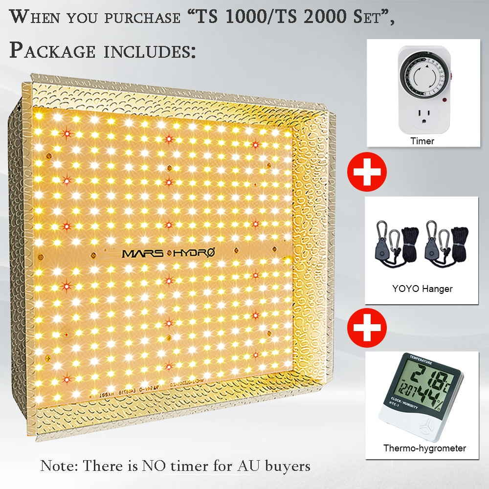 TS 1000W LED Grow Light Full Spectrum Best for Hydro Plant Veg Flower Hydroponics